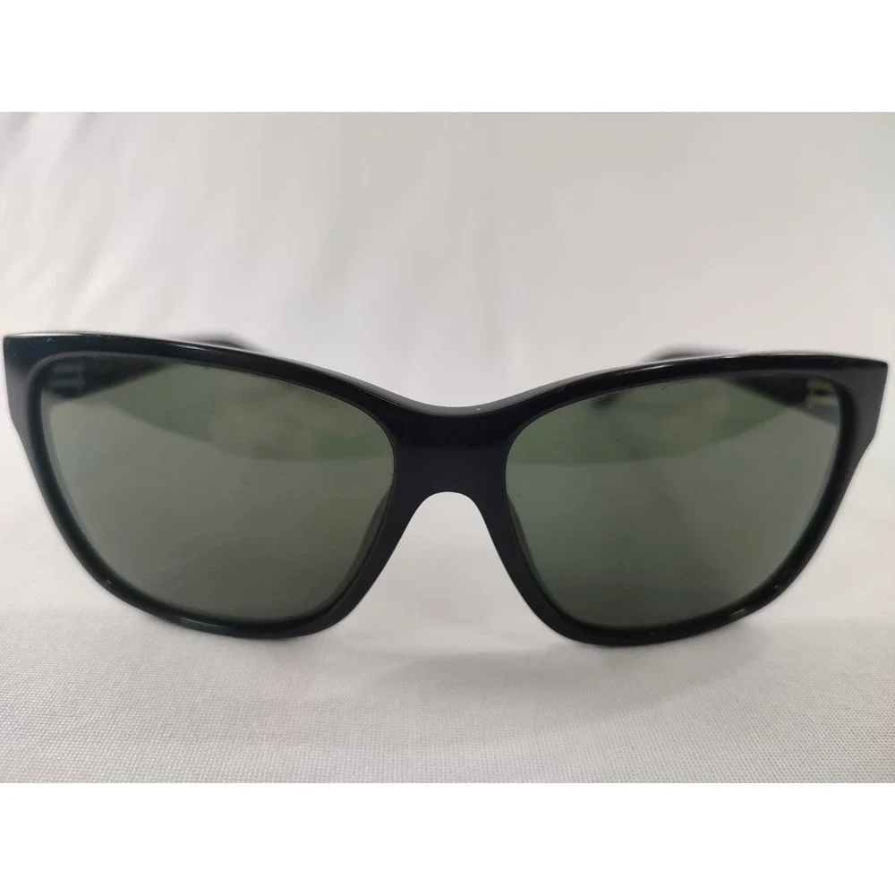 OTIS Elsewhere Sunglasses Black Frames Mineral Glass Lenses Polarized‎ Grey